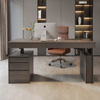Bureau intelligent réglable en hauteur fabriqué avec soin, en bois massif, avec verrouillage enfant et affichage de la hauteur