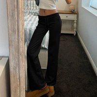 Pantalon skinny d'été pour femme, patchwork, haute qualité, écologique, séchage rapide, taille élastique avec cordon de serrage, longueur intégrale, décontracté