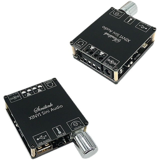 Audio Stereo  Digital Amplifier 50W Dual Channel 360 Infinite Tuning C50L