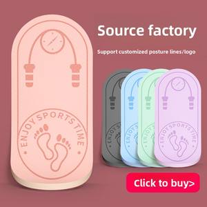 12mm épaissi TPE tapis de <span class=keywords><strong>Yoga</strong></span> universel antidérapant maison intérieur silencieux Fitness exercice pliant tapis de corde à sauter 140cm - Product Image 2