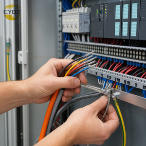 工場直送90C耐熱座礁銅PVC断熱工業用オーバーヘッドビルディング電源ワイヤー60227 IEC 08 RV-90 - Product Image 5