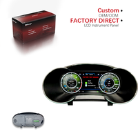 Tableau de bord LCD MrGauge 12,3'' pour Audi A3 2014-2020, tableau de bord intelligent pour voiture, panneau d'instruments, compteur de vitesse, affichage de la vitesse du véhicule