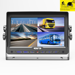 Nhà Máy Cung Cấp Quad Màn Hình Cảm Ứng Xe 7Inch Hd Màn Hình Xe Xếp Phía Sau Xem Gương Cho Xe Tải - Product Image 2