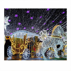 ไฟ LED <span class=keywords><strong>OBBO</strong></span> รูปเรนเดียร์ 3 มิติ พร้อมเอฟเฟกต์กระพริบ สำหรับตกแต่งคริสต์มาสกลางแจ้ง IP65 ขนาด 4.5 เมตร ประหยัดพลังงาน หลายสี - Product Image 2