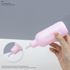 Extensión de pestañas <span class=keywords><strong>Lash</strong></span> <span class=keywords><strong>Lifting</strong></span> <span class=keywords><strong>Microblading</strong></span> Botella de lavado Squeeze puntiagudo suave Botella de enjuague de pestañas - Product Image 1