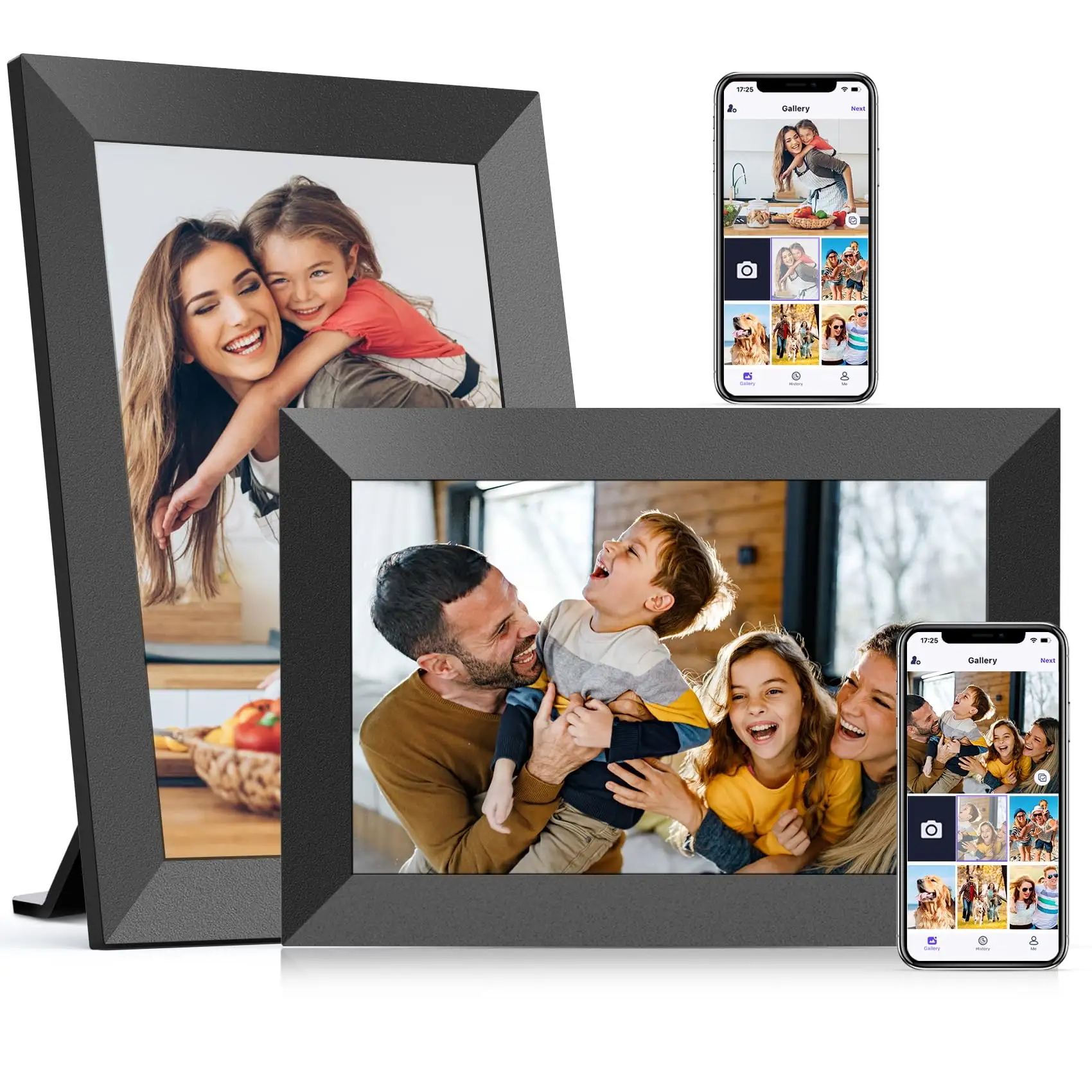 도매 저렴한 가격 7 8 10.1 12 13.3 15.6 18.5 21.5 27 32 인치 얇은 벽 마운트 LCD 디지털 사진 프레임 비디오 프레임 10 15.4 18.5