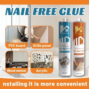 Colla Verde Salutare Senza Chiodi, Pasta Liscia SBS in Gomma ad Asciugatura Rapida, Super Adesivo per Pannelli WPC PVC PS, Certificato ISO/CE - Product Image 3