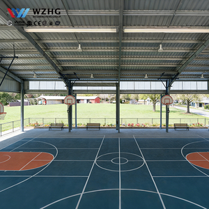 PEB <b>H</b>-Beam Steel Premium Multi-sports Venue Column-<b>free</b> for Community with Galvanized Surface Treatment and 50-Year Lifespan - Product Image 1