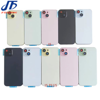Châssis pour iPhone 15 Pro Max 15 Plus, boîtier de remplacement pour batterie et coque arrière