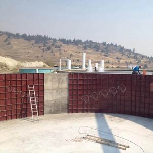 Coffrage circulaire en acier DTY Q235 Zhong Ren Tianjin pour la construction de piscines et de réservoirs de boues, épaisseur 3-6 mm, livraison rapide - Product Image 2