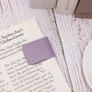 Handmade Magnetic Bookmark Practical Book Page Clips PU Leather DIY Promotional Bookmarks