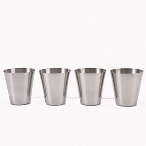 Vaso de Metal Personalizado Irrompible de 30 ml, Mini Vaso de Vino, Vaso de Chupito de Acero Inoxidable de 1 Onza - Product Image 6