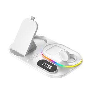 Bộ sạc không dây ba trong một phù hợp với cơ sở 30W của sạc đa chức năng thế hệ thứ 1 đến thứ 7 - Product Image 1