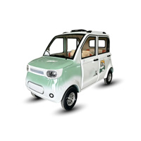 Scooter de mobilité à 4 roues Holladay 1000W avec portes et fenêtres, entièrement fermé, voiture électrique à basse vitesse, quadricycle électrique compact