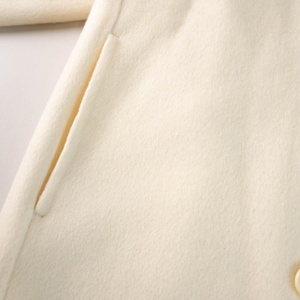 Manteau en laine à revers pour femme 2025 - Luxe discret - Coupe ample - Double boutonnage - Mélange cachemire |   Couleur et taille personnalisables - Product Image 4