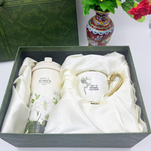 Juego de Regalo de Navidad para Mujer, Taza Térmica, Taza de Café, para Viaje, Boda, Damas de Honor, Negocios, Regalo Festivo para Mujer, de Lujo - Product Image 2