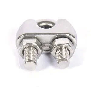 Advanced Technology M18 Wire Rope Clamp Stainless Steel Cable Clamp Quality Is Guaranteed