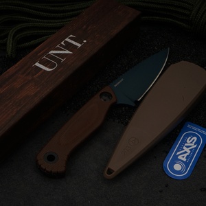 Couteau à lame fixe HUNT BM203 en acier inoxydable, pointe tombante, fourreau, manche en Micarta, couteau de survie pour l'extérieur, prend en charge OEM ODM - Product Image 3