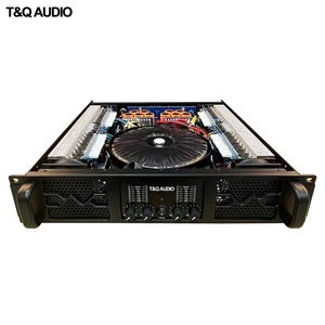 Sıcak satış 4*800W 2U 4 kanal sınıf H yüksek güç Metal profesyonel açık güç amplifikatörü bas ses ile - Product Image 6