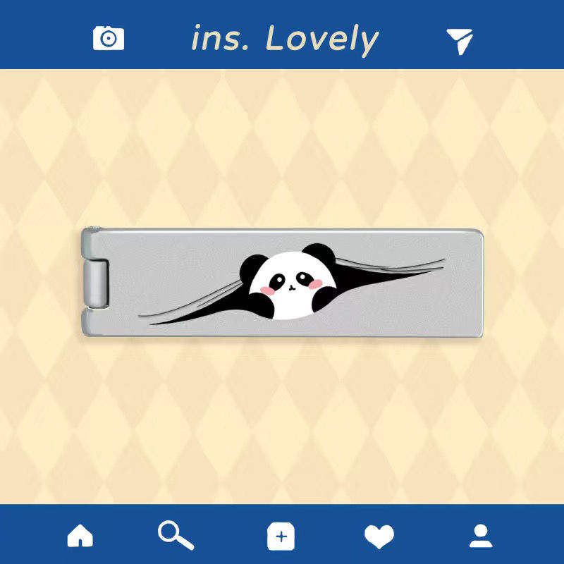 Housse de stand-k125 en métal couette panda-support pliant métallique