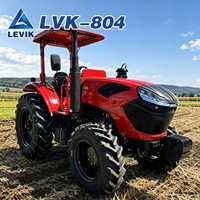 Tractor Agrícola de Alto Rendimiento LEVIK con Tracción en las Cuatro Ruedas y Operación Flexible para Implementos Agrícolas