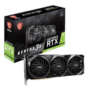 Carte graphique <span class=keywords><strong>MSI</strong></span> GeForce <span class=keywords><strong>RTX</strong></span> 3070 Ti VENTU S 3X 8G d'occasion avec plaque arrière métallique, prise en charge de la mémoire GDDR6X, GPU <span class=keywords><strong>RTX</strong></span> <span class=keywords><strong>3070TI</strong></span> - Product Image 1