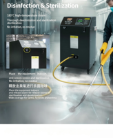 Nettoyeur vapeur commercial pour le dégraissage des moteurs, meilleure machine de lavage de voitures à la vapeur