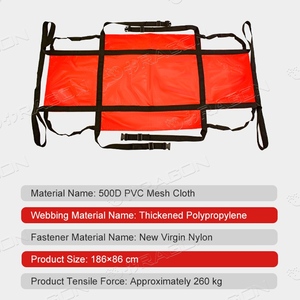 Kasur perangkat Transfer pasien tandu lembaran lembut evakuasi bergerak penyelamatan lembar pertolongan pertama - Product Image 3
