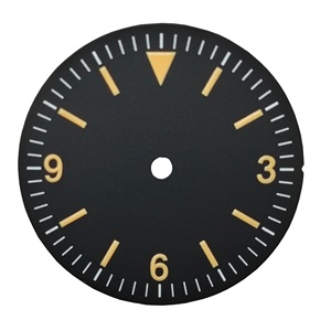 Esfera de Reloj de Lujo Bomax Marina <span class=keywords><strong>369</strong></span>, Diseño Retro de 28.5mm, Verde Luminoso, Ecológico, para Movimiento NH35 - Product Image 5
