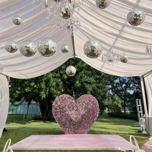 Tente blanche de luxe <span class=keywords><strong>pour</strong></span> mariages en plein air, tente de réception imperméable, tente de fête à vendre ou à <span class=keywords><strong>louer</strong></span>, carpas para eventos - Product Image 1