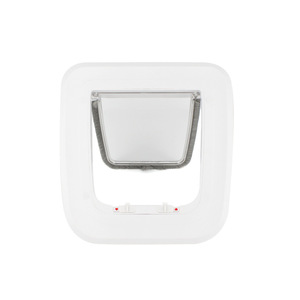 Porte pour animaux de compagnie à fermeture automatique, 25x24cm, sans perforation, pour chats et chiens, usage domestique, design japonais - Product Image 4