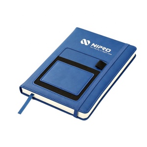 Couverture en cuir PU, bloc-notes personnalisé avec bande élastique, pour Agenda quotidien, Agenda, Journal intime, Agenda - Product Image 1