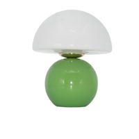 Lampe de table USB flexible de style français, couleur crème, pour chambre à coucher, luxe haut de gamme, style Wabi-sabi, ambiance coquille d'œuf