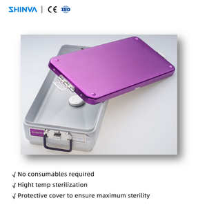 Contenitore per Sterilizzazione SHINVA per Strumenti Chirurgici, Vassoio per Sterilizzazione in Autoclave, Scatole per Sterilizzazione Medica - Product Image 2