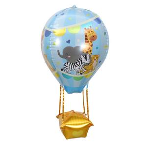 3D Helium Air caldo palloncino cartone animato regno animale Zebra elefante Globos per festa di compleanno per bambini giocattoli decorazione - Product Image 4