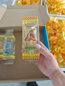 Maltose Fruit Jelly Candy Banana Shape Real Fruit Pieces Gummy Snacks for Kids Party Individual Packaging - Product Image 5