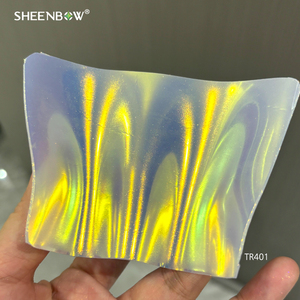 Poudre de pigment de peinture automobile Sheenbow Aurora White Super Chameleon Rainbow Super Shifting Opal Iridescent Color Shift - Product Image 6