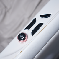 Fauteuil de massage haut de gamme à gravité zéro avec rail SL, massage IA, chauffage, Bluetooth et commande par tablette