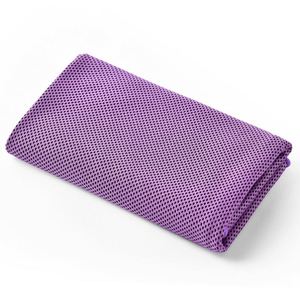 Microfiber Solid Color Plain Quick-Dry <b>Exercise</b> Sports Towel Custom Logo Outdoor Traveling Cooling Zipper Pocke - Product Image 1