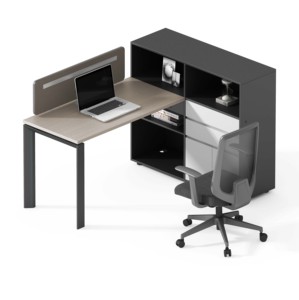 Modern Modular Cubicle Workstation Desk Office Furniture Table 2, <strong>4</strong>, 6 Seater Office Partition Workstation - Product Image 1