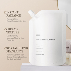 Exfoliant Doux Lissant Traitant à la Boue de Kaolin – Masque Purifiant au Savon Blanc et Gommage à l'Argile <span class=keywords><strong>pour</strong></span> une Peau Douce – <span class=keywords><strong>Pour</strong></span> Femmes, Hommes et Unisexe - Product Image 4
