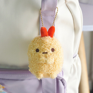 Nhật bản-phong cách góc sinh vật Tôm chiên Mặt dây chuyền, đồ chơi sang trọng búp bê, dễ thương tốt nghiệp Túi treo trang trí phim hoạt hình đồ chơi Keychain - Product Image 6