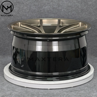 Rines de Aleación Maxtera Forjados Personalizados con Diseño RID en Oro y Diamantes para BMW, Porsche, Audi, AMG, 370Z, GT-R, Mustang, Corvette, Supra, Lexus IS