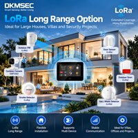 Système d'alarme de sécurité domestique sans fil série P600 Tuya WiFi 4G LoRa avec écran tactile et surveillance par caméra