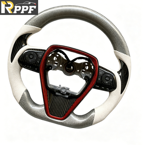 Volante de Fibra de Carbono Real RPPF para Toyota Camry de <span class=keywords><strong>8</strong></span>.ª Generación 2018-2021, Envíos en Plazo Establecido - Product Image 4