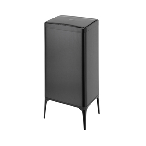<span class=keywords><strong>Cubo</strong></span> de <span class=keywords><strong>Basura</strong></span> Inteligente de Acero Inoxidable con Sensor Automático, Diseño Elegante, Gran Capacidad de 50L, Color Negro, para Cocina, Hogar y Baño - Product Image 1