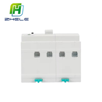 Commutateur de transfert automatique (ATS) ZHELE 220V 16A 32A 40A 50A 63A 80A, commutateur de commutation automatique 2P 4P, contrôleur ATS pour générateur