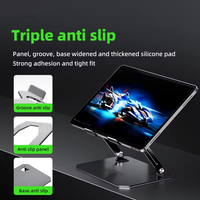 Portable grande surface creux Dissipation thermique réglable jeu de bureau ordinateur portable ordinateur portable tablette support de support