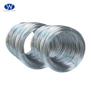 철 강철 와이어 중국 전문 아연 도금 벤딩 와이어 1.6mm 하이 퀄리티 아연 도금 강철 와이어 2mm 1 톤