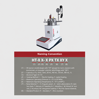 HUOTONGYIQI ZN-FC Cuve de réaction en acier inoxydable, récipient sous vide et haute pression, Hastelloy Monel en option, certifié GB/T